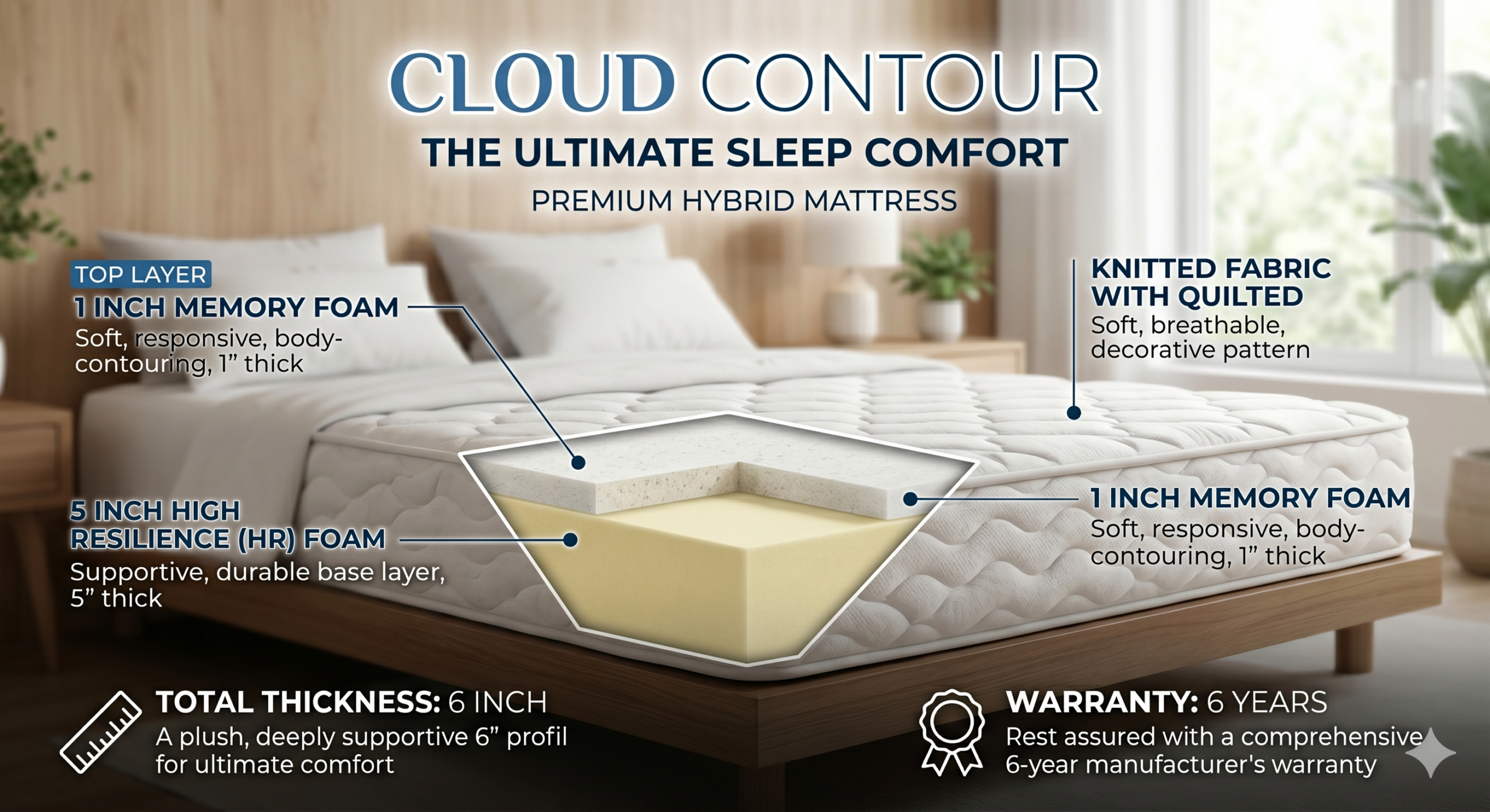 cloud contour 6"