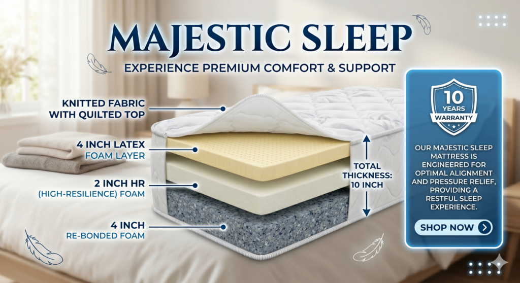 Majestic Sleep 10" import placeholder for 3106